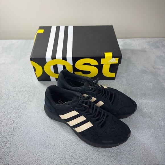 Adidas X Undefeated adiZero Adios 3 Black Men's Sz 8.5 US/8 UK/42 EU B22483 - Picture 1 of 16